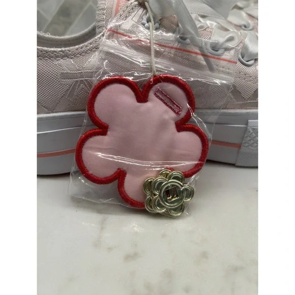 Converse Chuck Taylor All Star Lift Sneakers Shoes Womens 7 Low Top White Ribbon - Picture 5 of 10